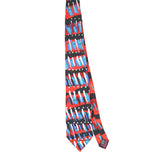 Front Front of Vintage 1990's Pitti Uomo Moda Abstract Patterned Tie
