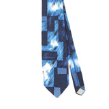 Front Front Detail of Vintage 1990's Abstract Patterned Tie