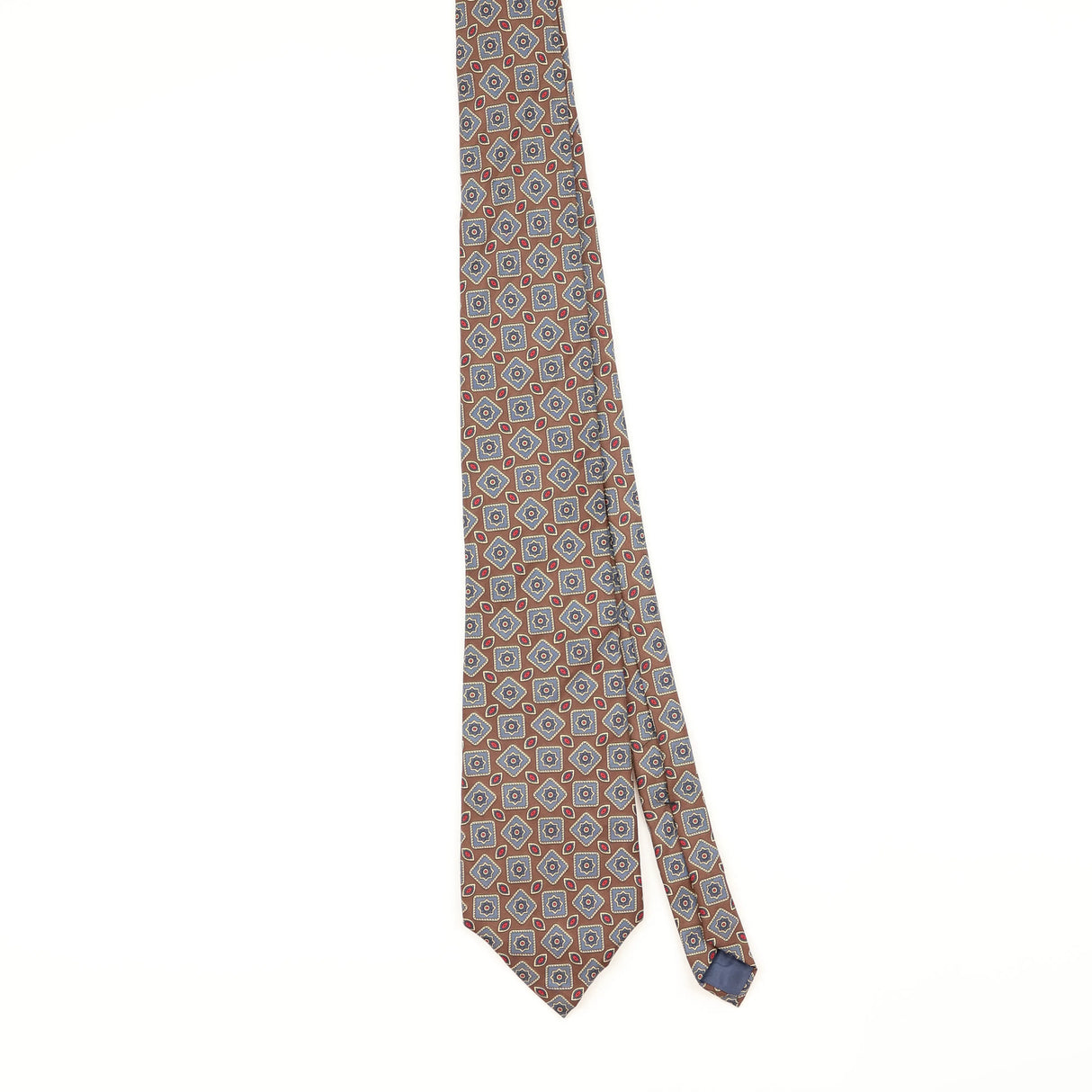 Front of Vintage 1980's Pierre Cardin Geometric Patterned Tie