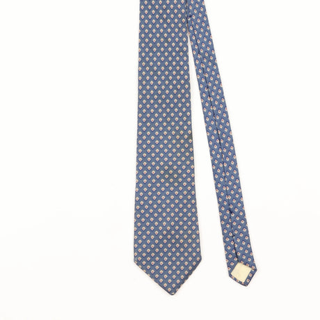 Front Detail of Vintage Nina Ricci Geometric Patterned Tie