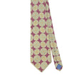 Front Front Detail of Vintage 1990's Liberty of London Geometric Patterned Tie
