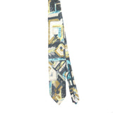 Front Front of Vintage 1990's Abstract Patterned Tie