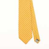 Front Detail of Vintage 1990's Cerruti 1881 Polka Dot Patterned Tie