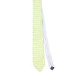 Front of Vintage 1990's Tommy Hilfiger Boats Geometric Patterned Tie