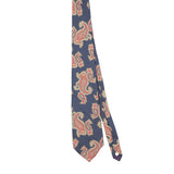 Front of Vintage 1990's Paisley Patterned Tie