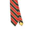 Front Front Detail of Vintage 1970's Striped Patterned Tie