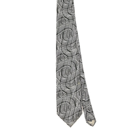 Front of Vintage 1990's Ted Baker Abstract Patterned Tie