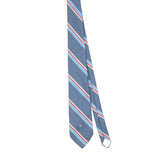 Front Front of Vintage 1990's Christian Dior Striped Patterned Tie