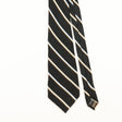 Front Detail of Vintage Calvin Klein Striped Patterned Tie