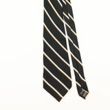 Front Detail of Vintage Calvin Klein Striped Patterned Tie