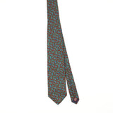 Front of Vintage 1990's Paisley Patterned Tie