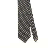 Front Detail of Vintage 1990's Tie Rack Angelo Bosani Paisley Patterned Tie