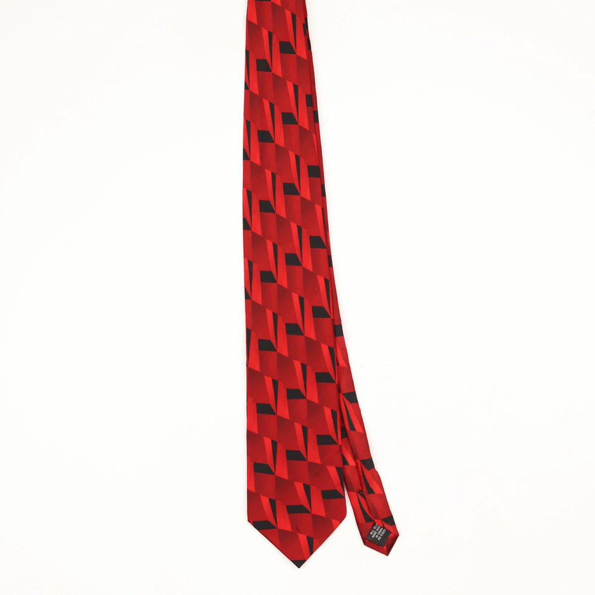 Front Front of Vintage 1990's Croft & Barrow Geometric Patterned Tie