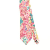Front Front Detail of Vintage 1990's Abstract Patterned Tie