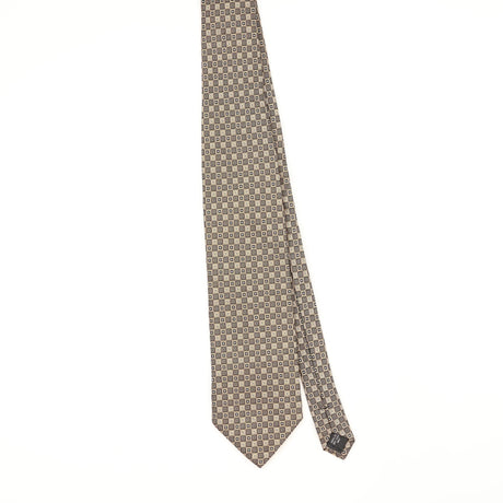 Front Front of Vintage Pierre Cardin Geometric Patterned Tie