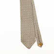 Front Detail of Vintage 1990's Dkny Geometric Patterned Tie
