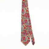 Front of Vintage 1990's Paisley Patterned Tie