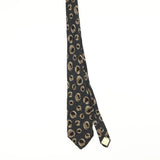 Front Front of Vintage 1990's Pierre Cardin Geometric Patterned Tie