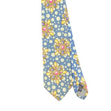 Front Front Detail of Vintage 1990's Kenzo Jewels Abstract Patterned Tie
