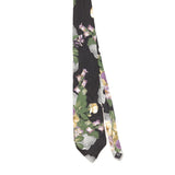 Front of Vintage 1990's Floral Patterned Tie